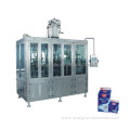 Automatic orange juice carton filling packaging machine